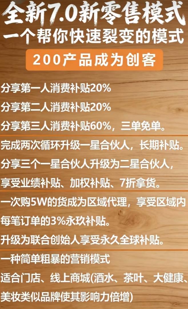 全新7.0新零售模式